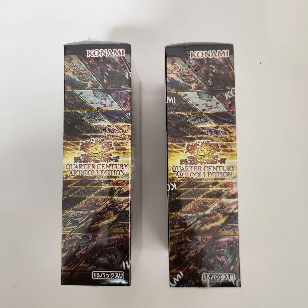 遊戯王OCG クォーターセンチュリーアートコレクション 2BOX シュリンク付き