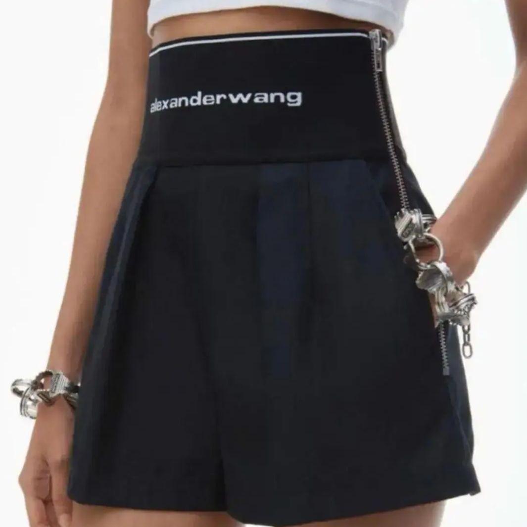 良品 alexander wang サファリコットン ショートパンツ 0サイズ