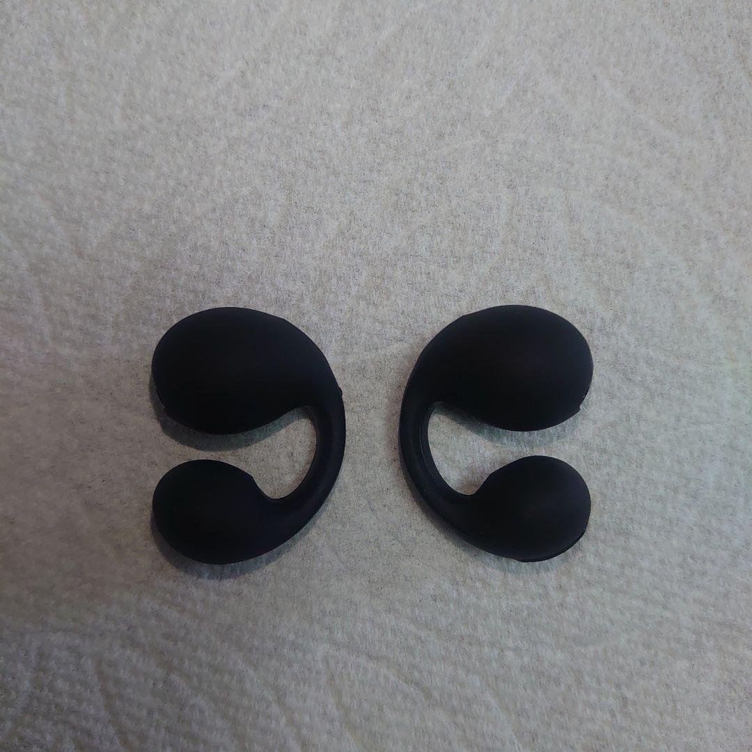 ambie ワイヤレスイヤホン イヤカフ ブラック AM-TW01