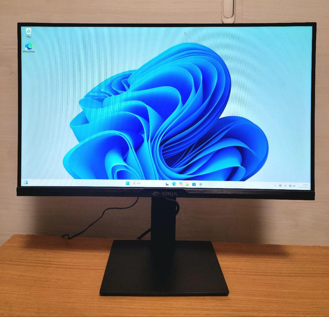 美品　CRUA ゲーミングモニター 24.5インチ 180Hz フルHD