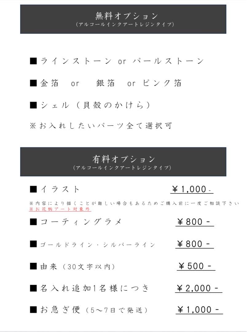 らんページ アルコールインクアート命名書