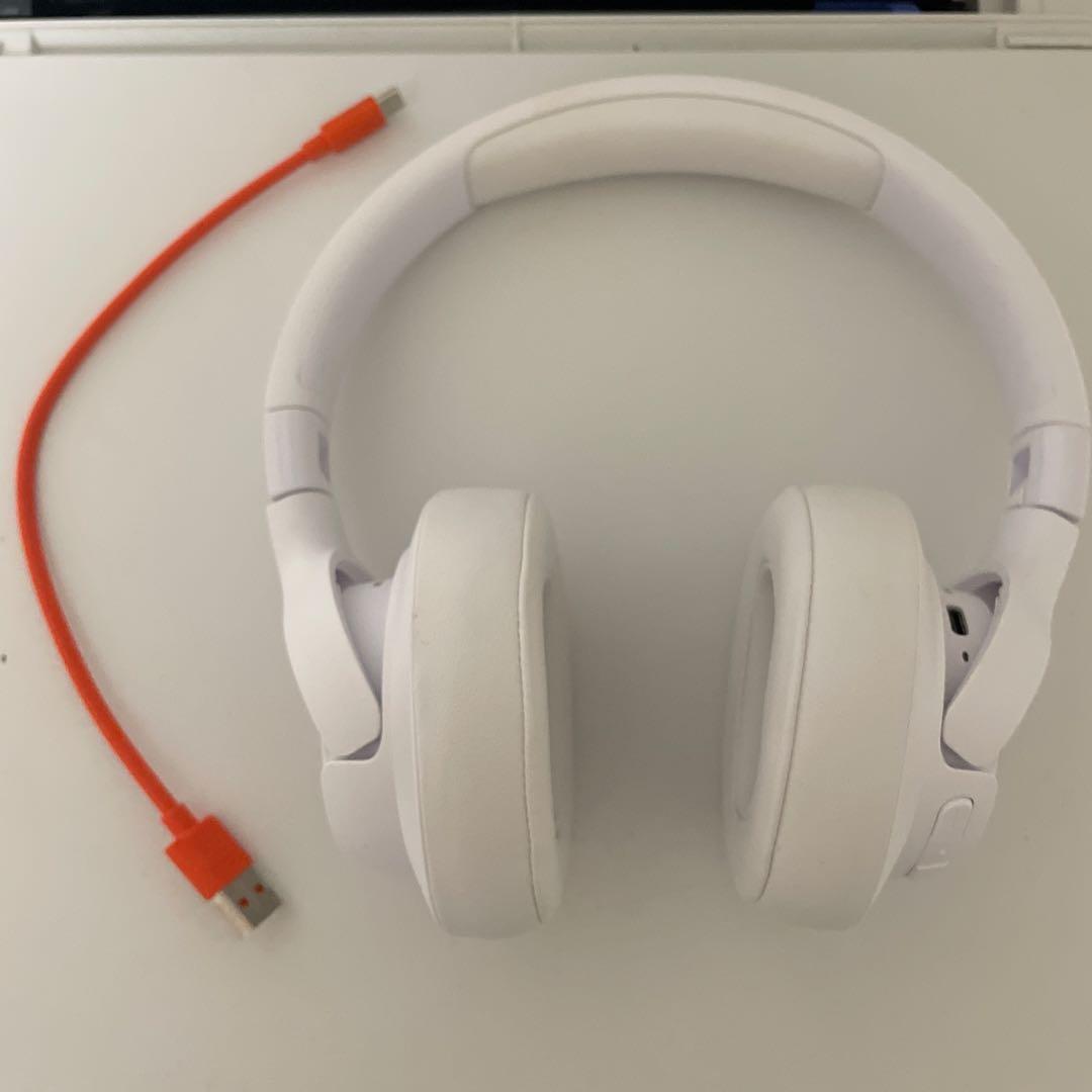 JBL ワイヤレスヘッドホン ホワイト