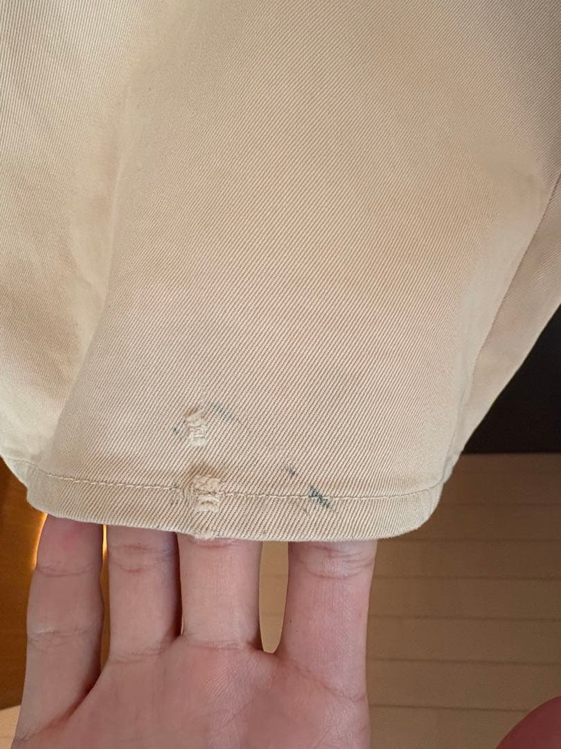 AURALEE 19AW フィンクスチノワイドパンツ