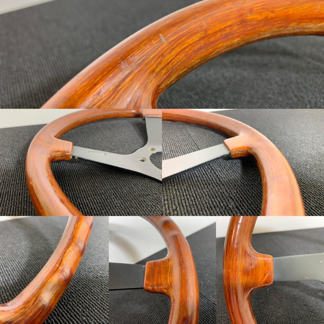 IZUMI イズミ ウッドステアリング 35.5パイ 希少モデル 当時物