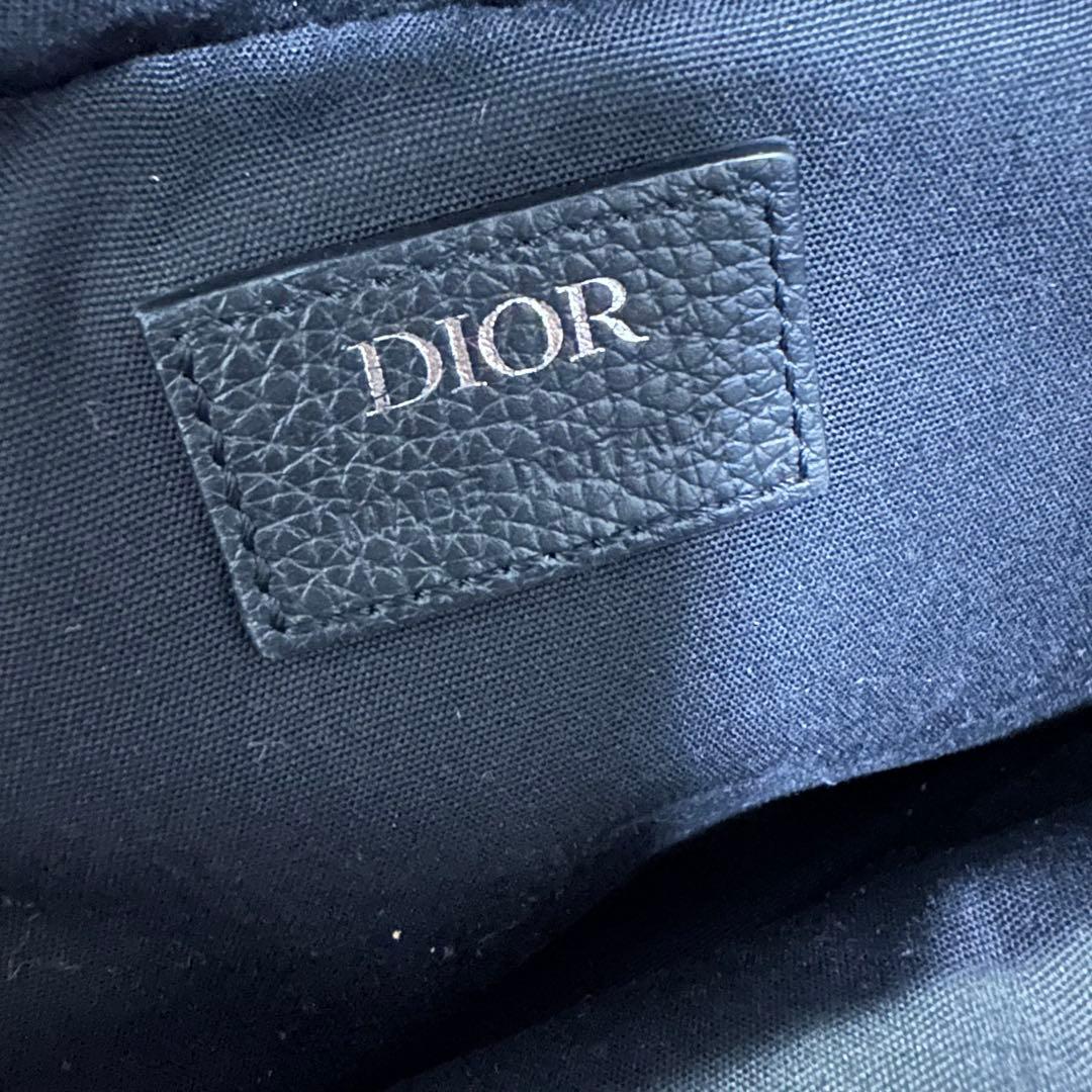 Dior Safari サファリ オブリークキャンバス レザー ショルダーバッグ