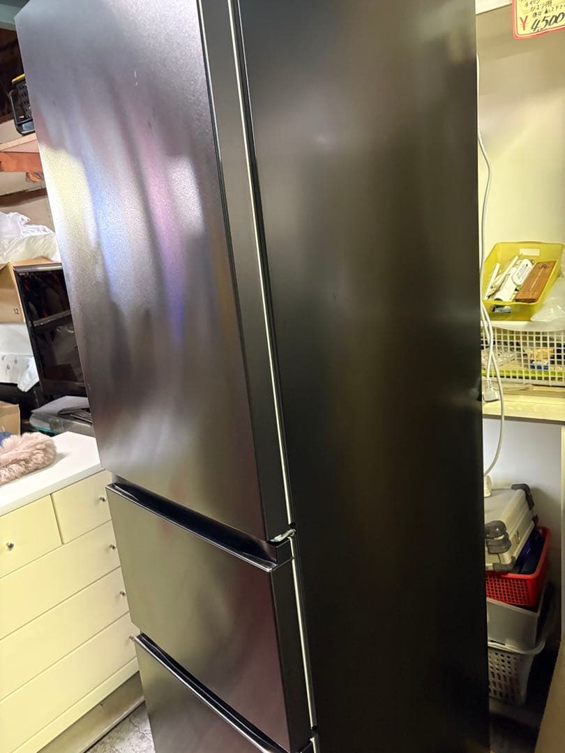 ハイアール　３ドア冷蔵庫　325ℓ　2023年　SLIMORE JR-CV34B