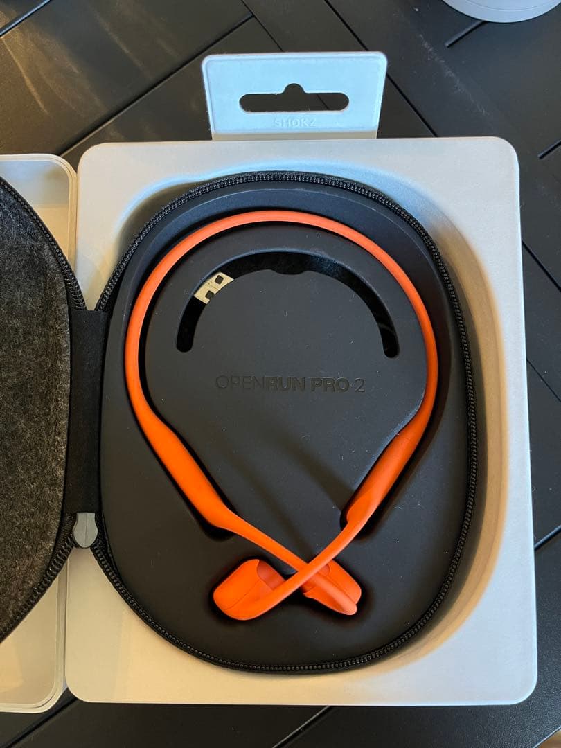 SHOKZ OPENRUN PRO 2 骨伝導イヤホン オレンジ