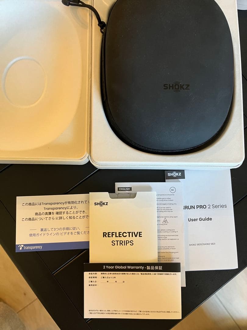 SHOKZ OPENRUN PRO 2 骨伝導イヤホン オレンジ