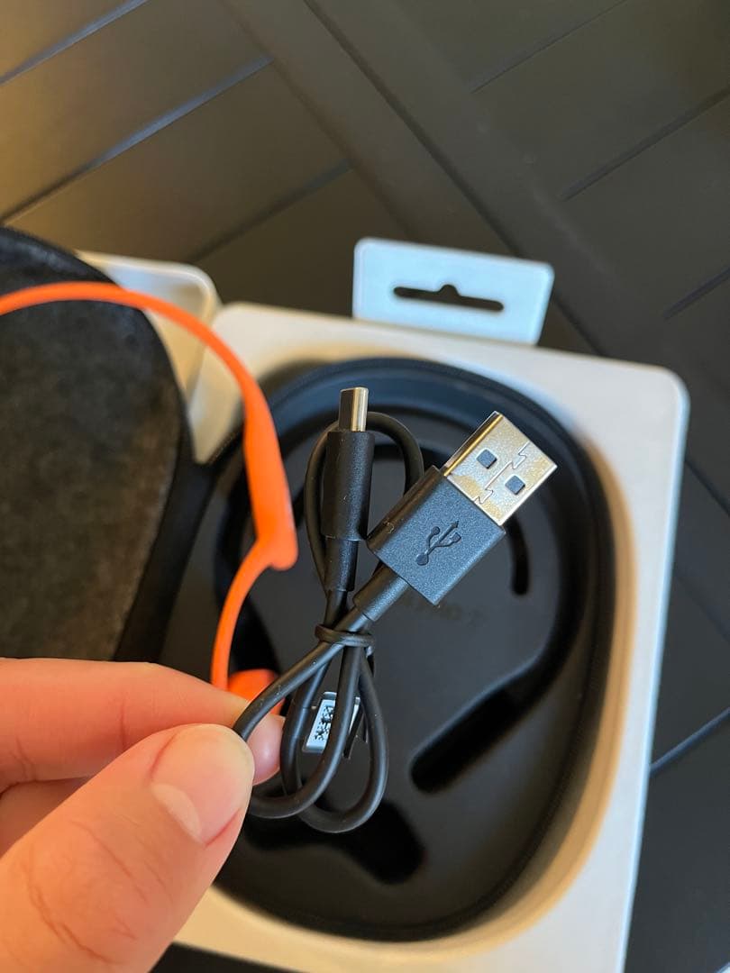 SHOKZ OPENRUN PRO 2 骨伝導イヤホン オレンジ