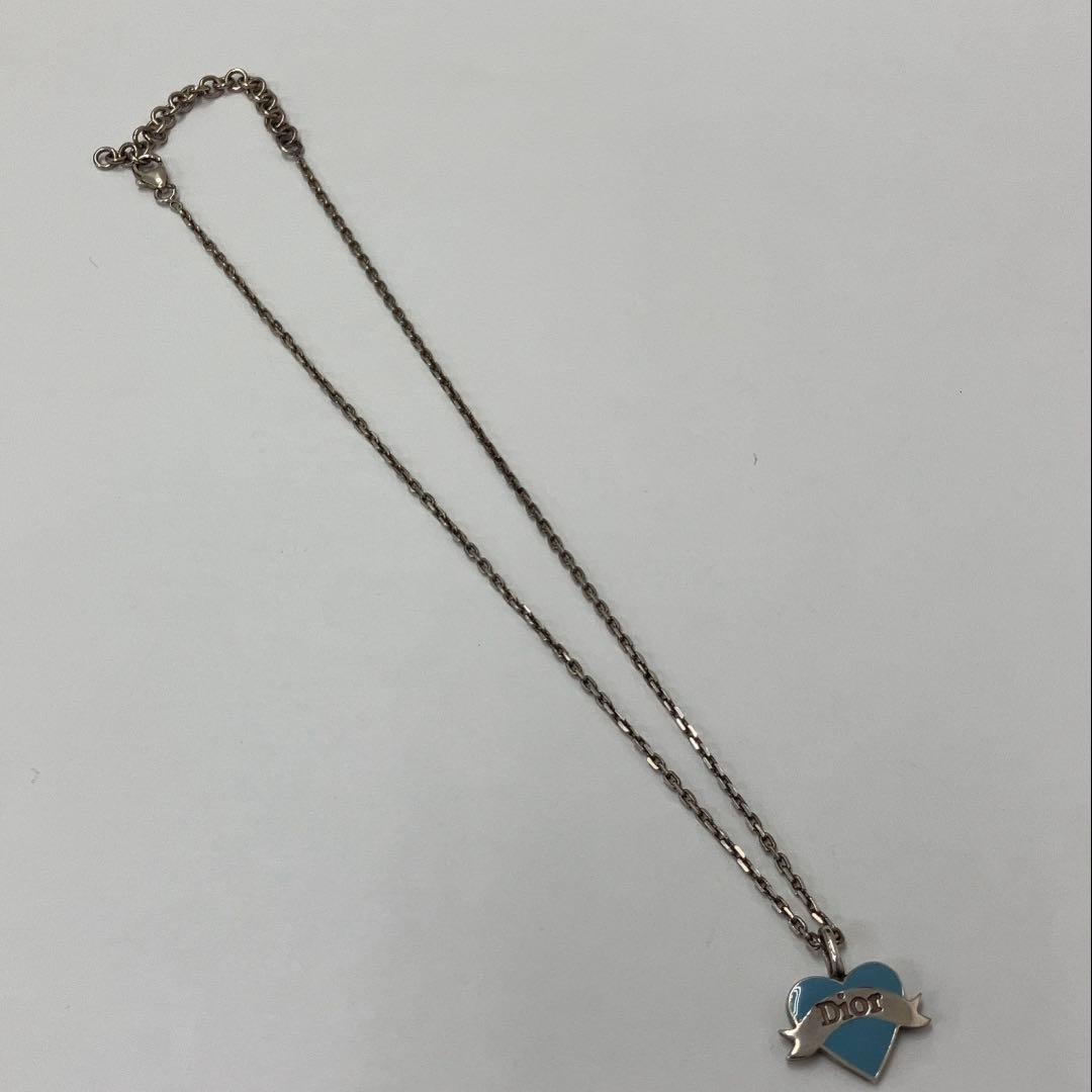Christian DiorハートSIRVER925ネックレス