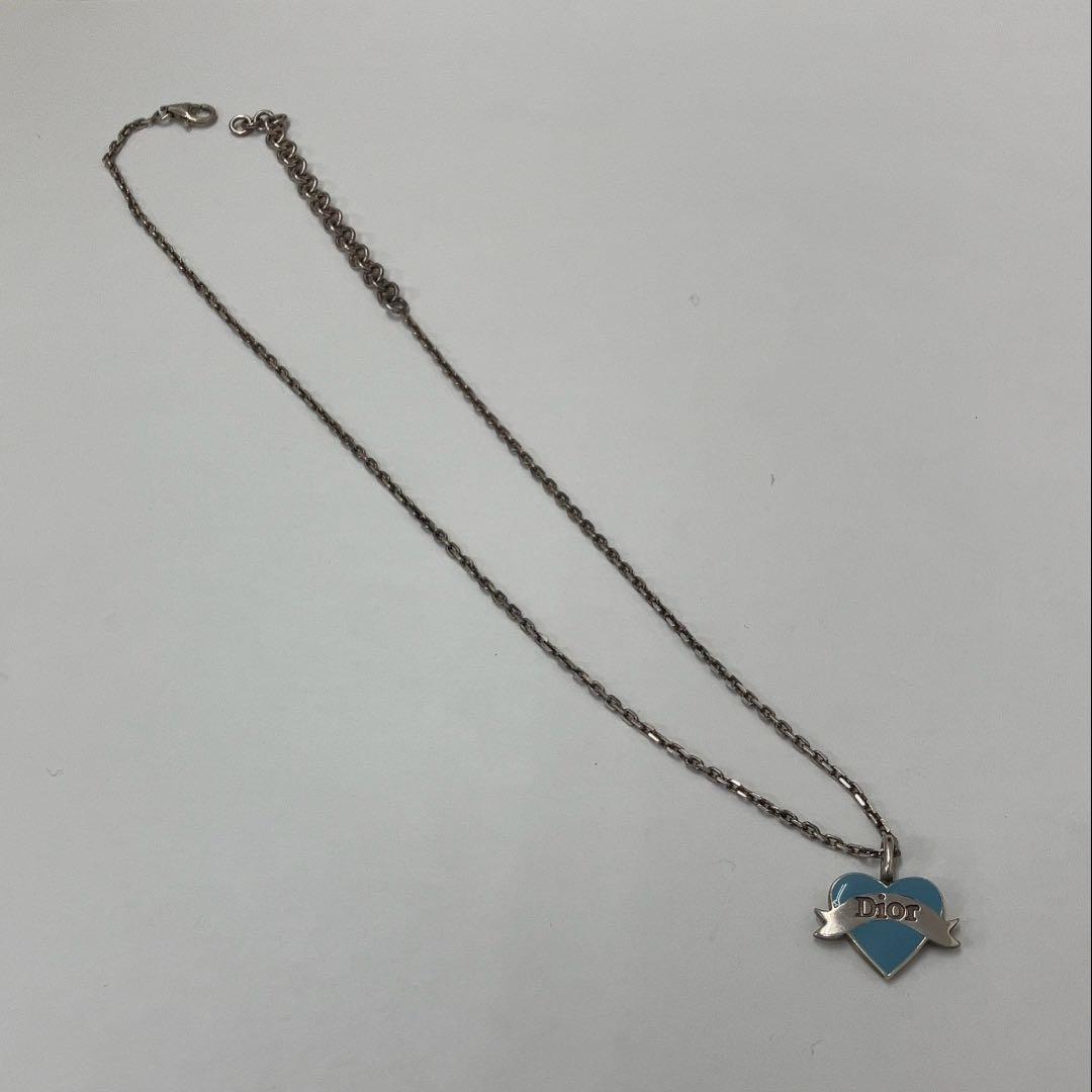 Christian DiorハートSIRVER925ネックレス