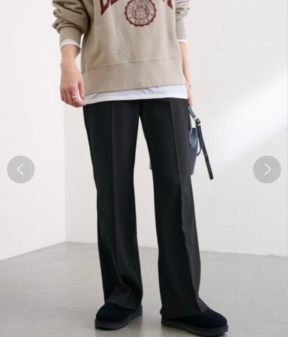 値下げ！【2023AW】新品タグ付き❤︎ FRAMeWORK裏起毛フレアーパンツ