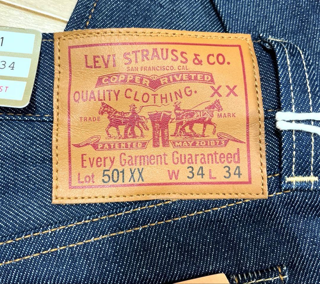 絶版モデル　リーバイス 501XX 1937 W34サイズ最安値　L34