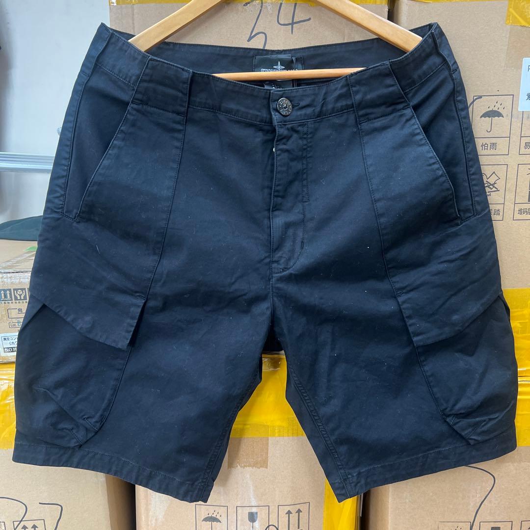 ヨ*ー様 STONE  ブラックカーゴショートパンツ