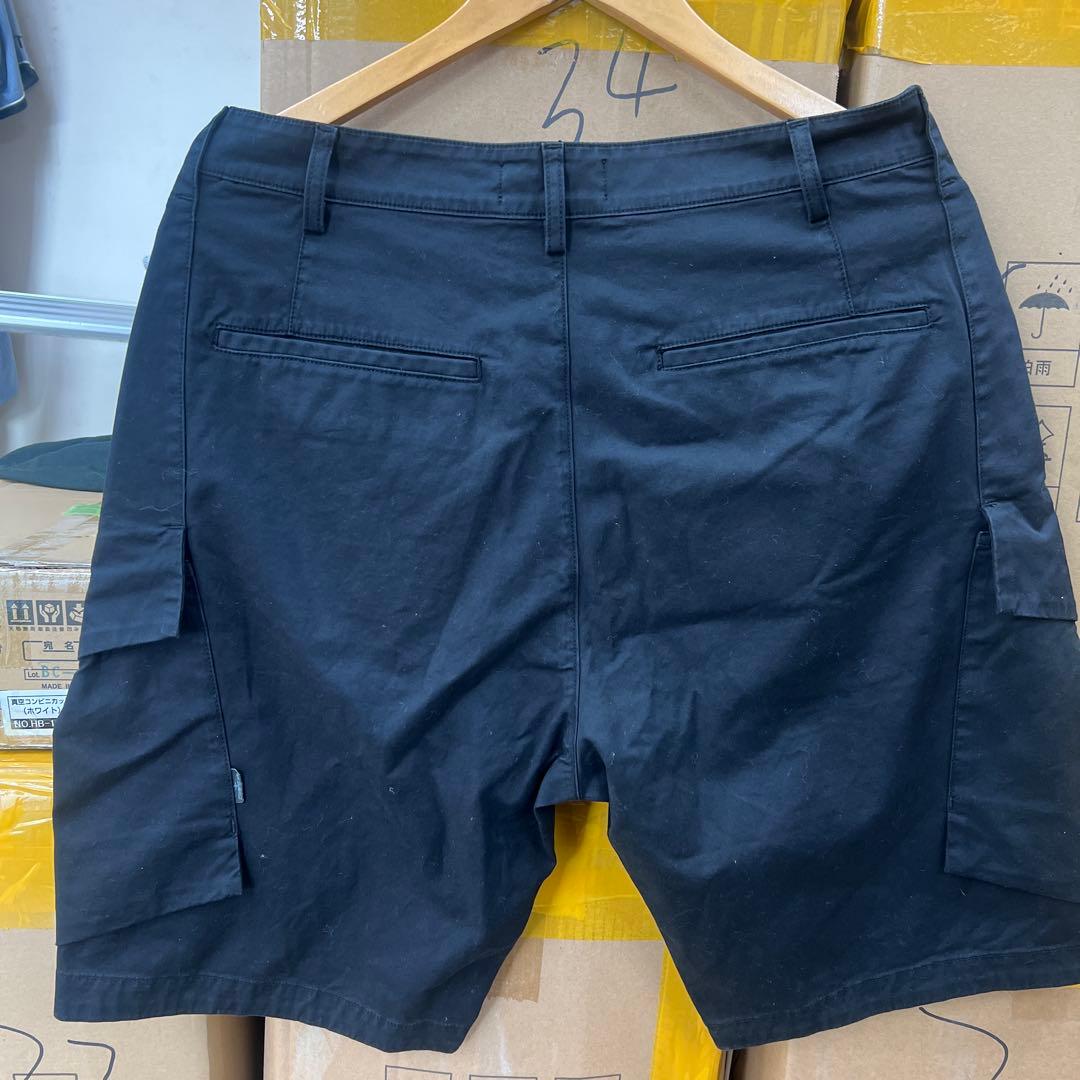 ヨ*ー様 STONE  ブラックカーゴショートパンツ