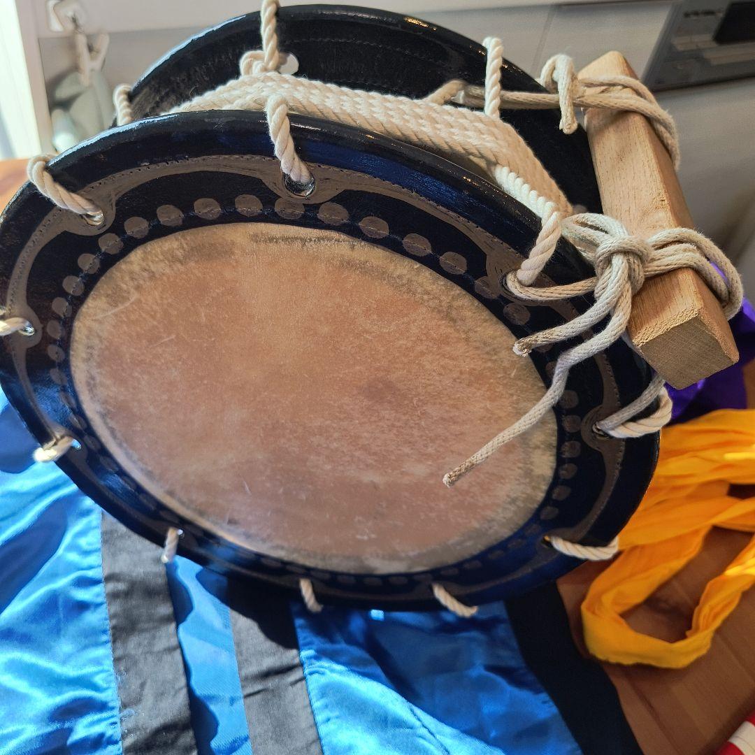 沖縄 エイサー太鼓　衣装一式