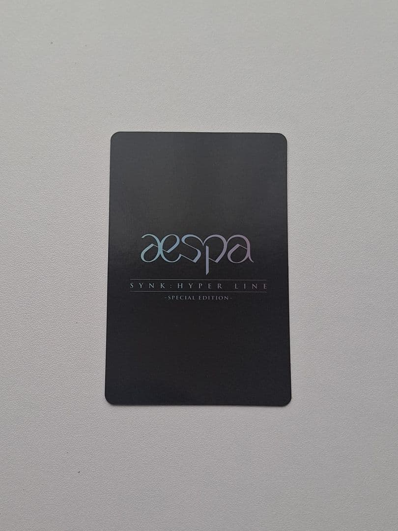 aespa カリナ DVD 特典 トレカ おまけ付き エスパ