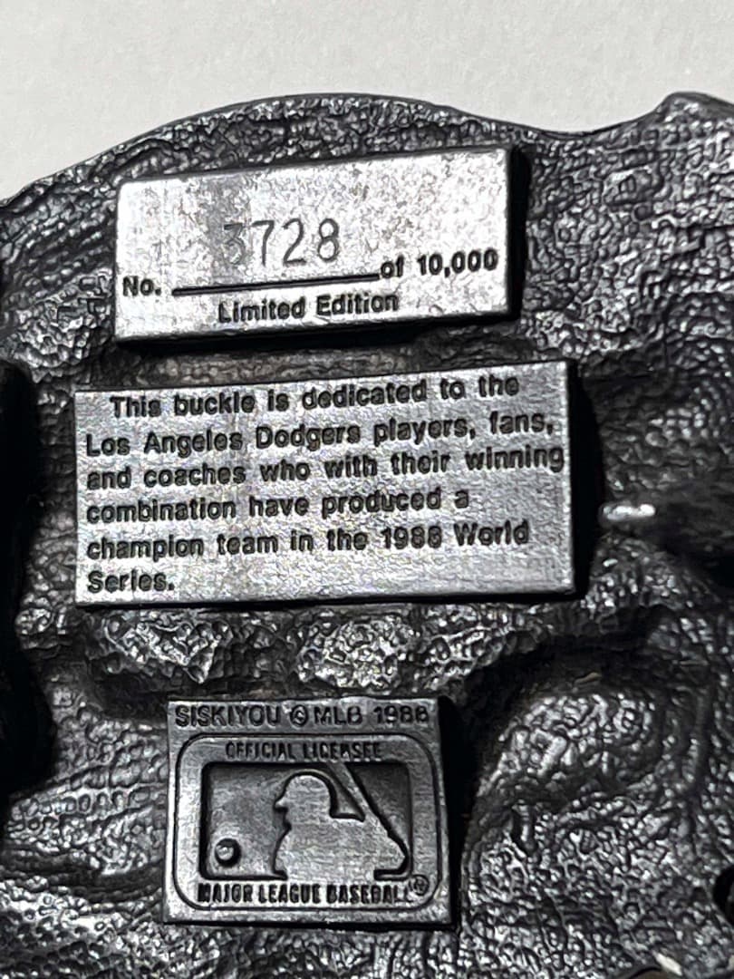 蘭*丸様 Los Angeles Dodgers 1988 WORLD CHAM