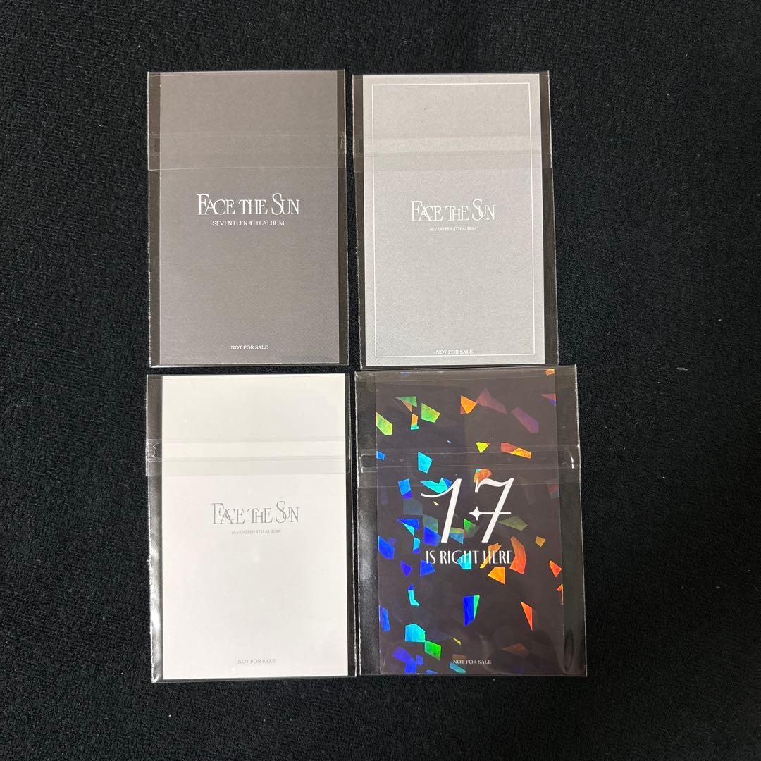 SEVENTEEN face the sun 17 ラキドロ　バーノン　トレカ