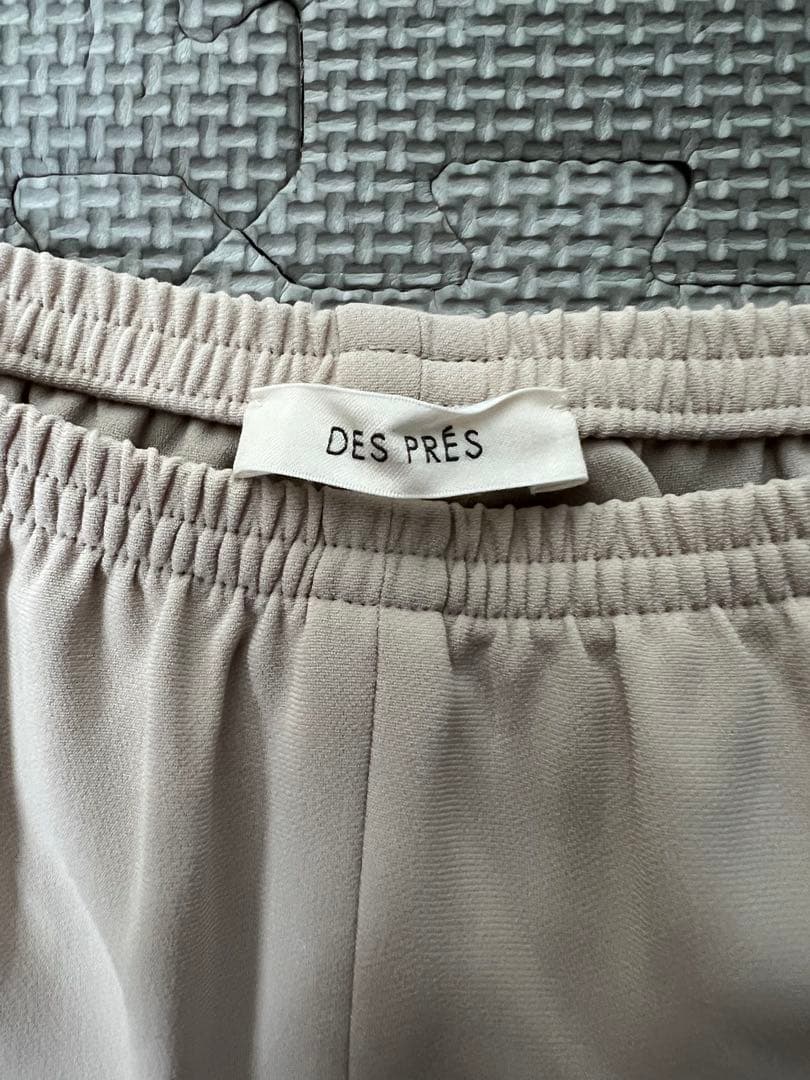 DES PRESライトダブルクロス リラックスパンツ