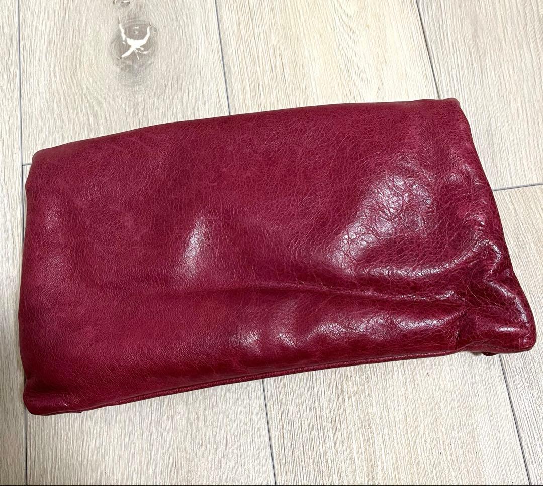 【正規品】 BALENCIAGA バレンシアガ☆ジャイアントエンべロープ レザー