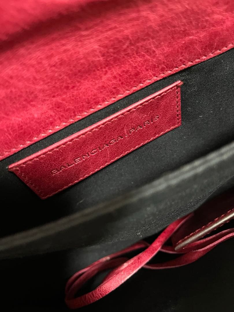 【正規品】 BALENCIAGA バレンシアガ☆ジャイアントエンべロープ レザー