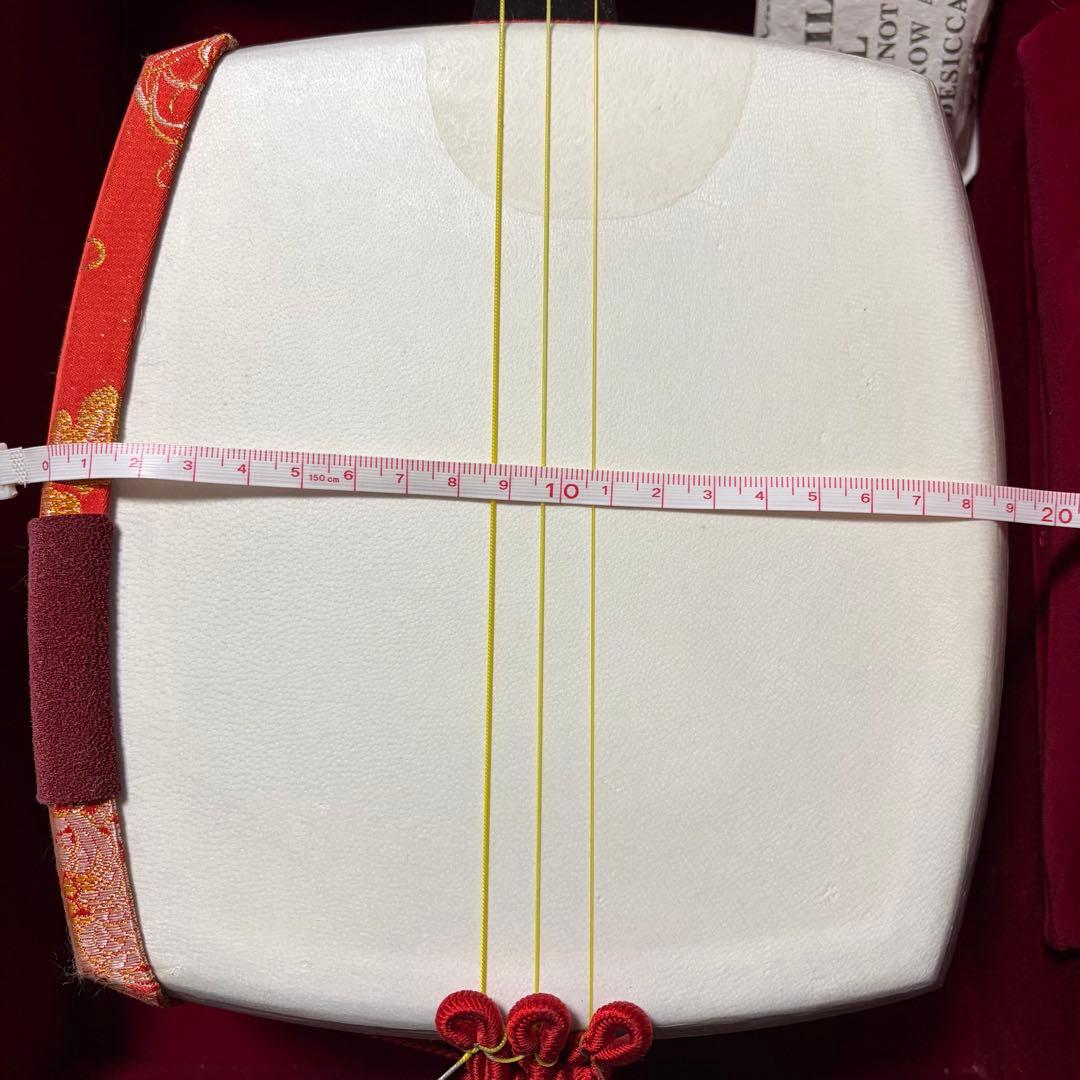 【高級】三味線 細棹 本体 専用ハードケース付