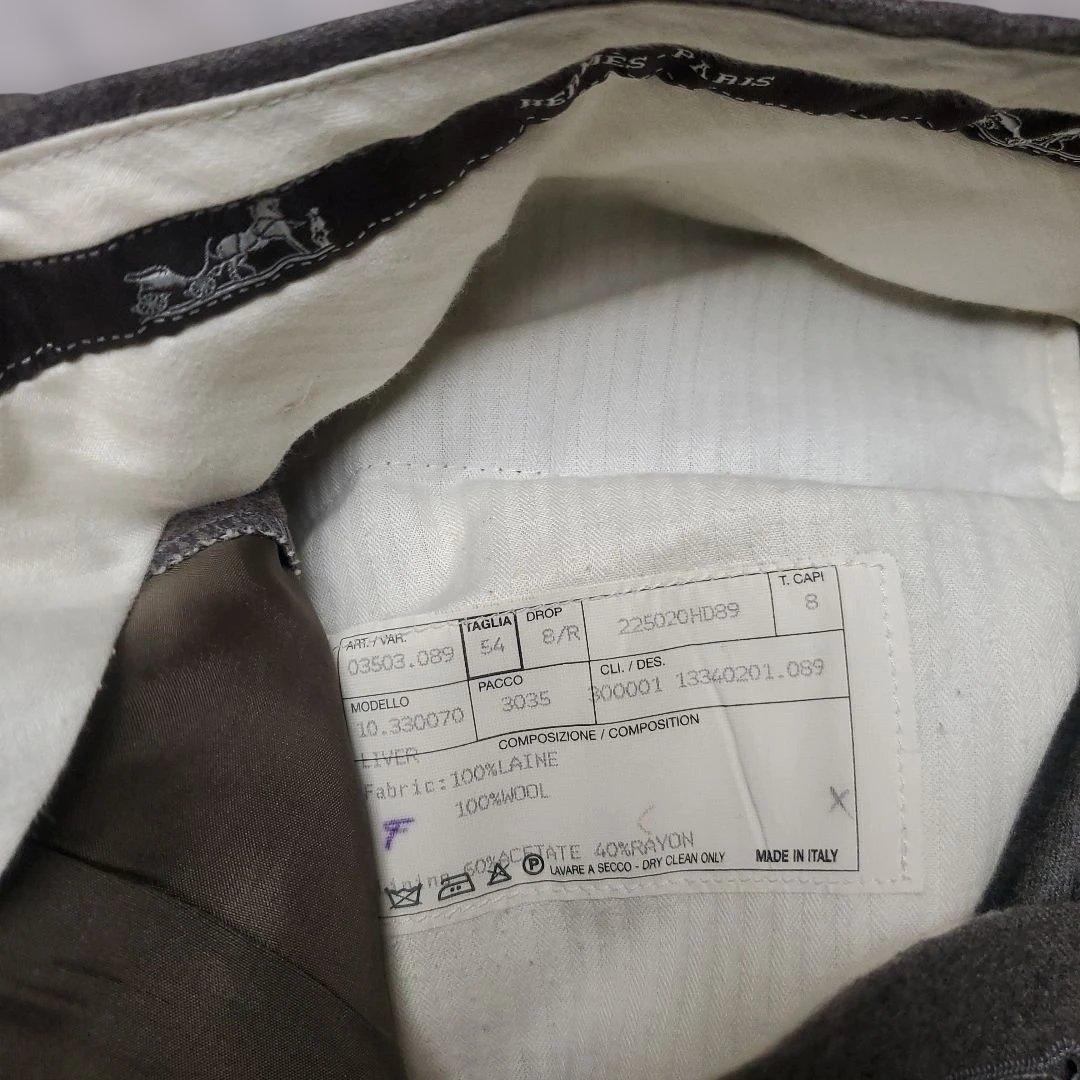 エルメスウールスラックス　オールドエルメス　ヴィンテージ