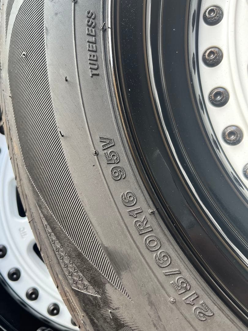 215/60R16 WORK JB64 ジムニー ホワイト