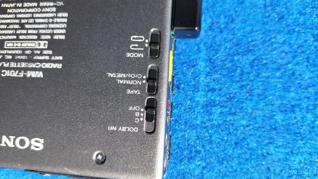 【ジャンク】SONY WM-F701C ポータブルカセットプレーヤー