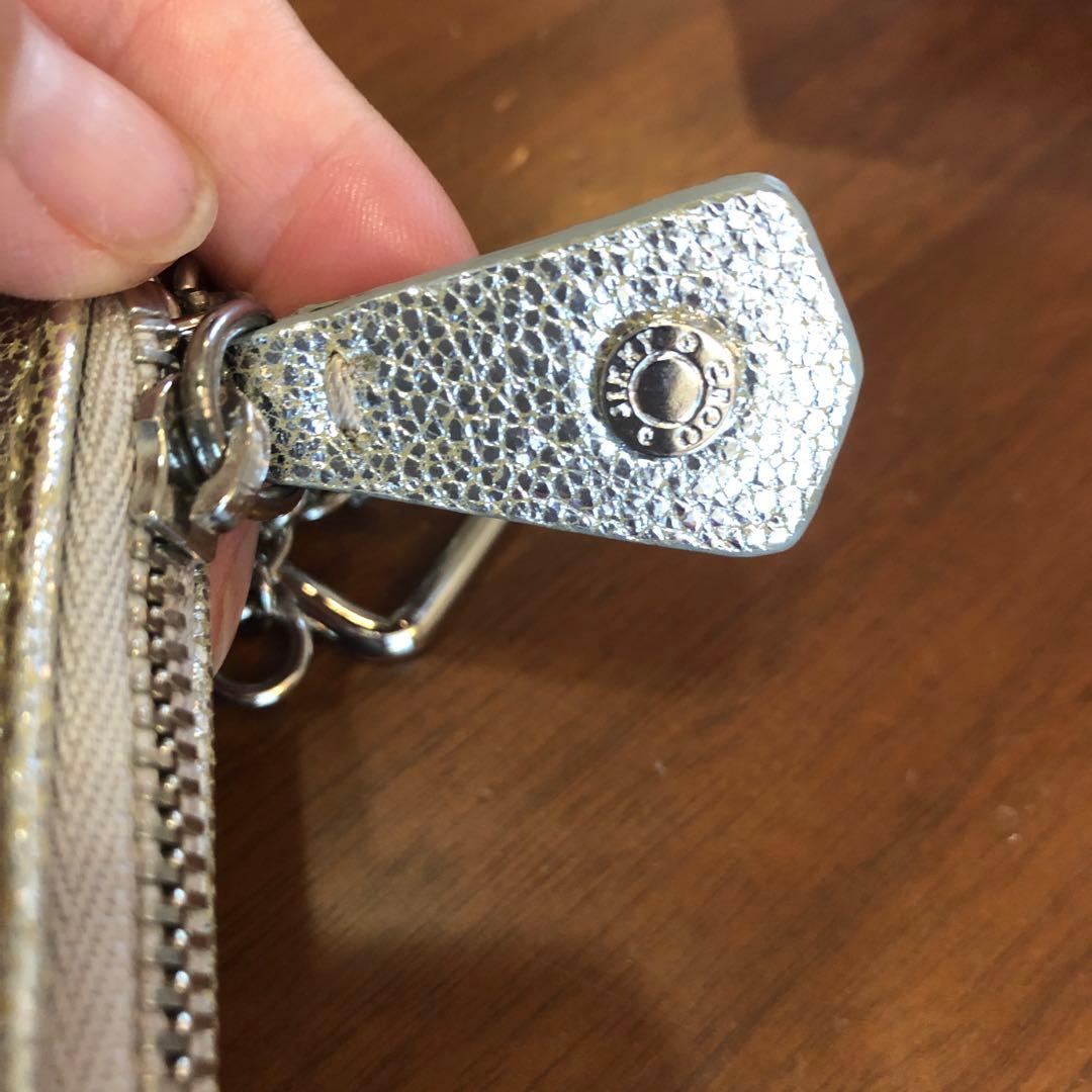 未使用☆ジミーチュウ　ケース　シルバー☆キーリング