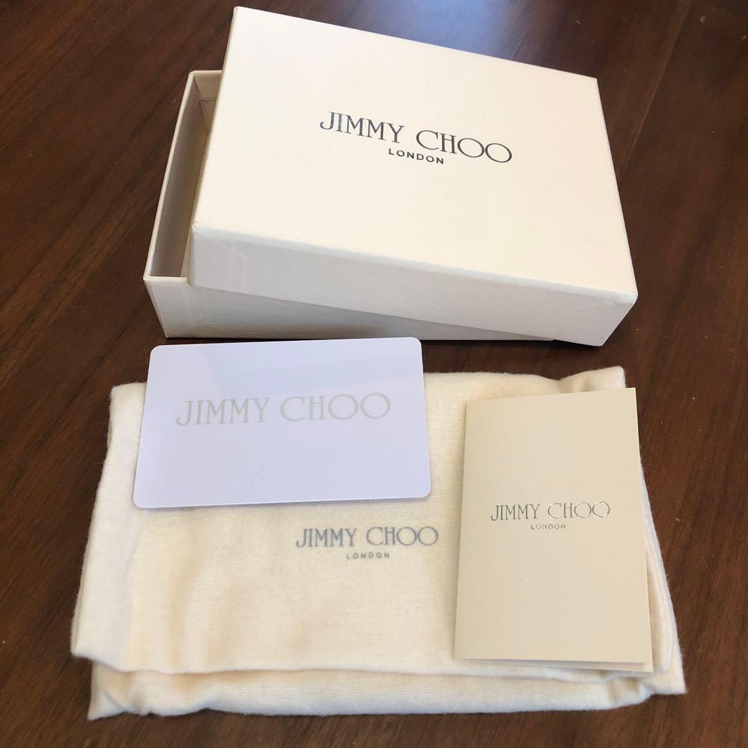 未使用☆ジミーチュウ　ケース　シルバー☆キーリング