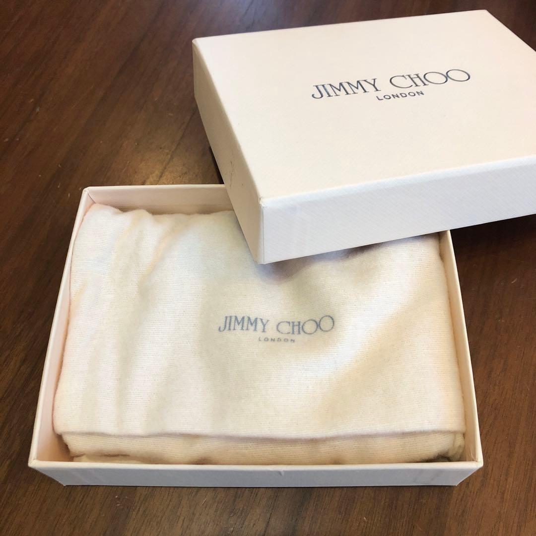 未使用☆ジミーチュウ　ケース　シルバー☆キーリング