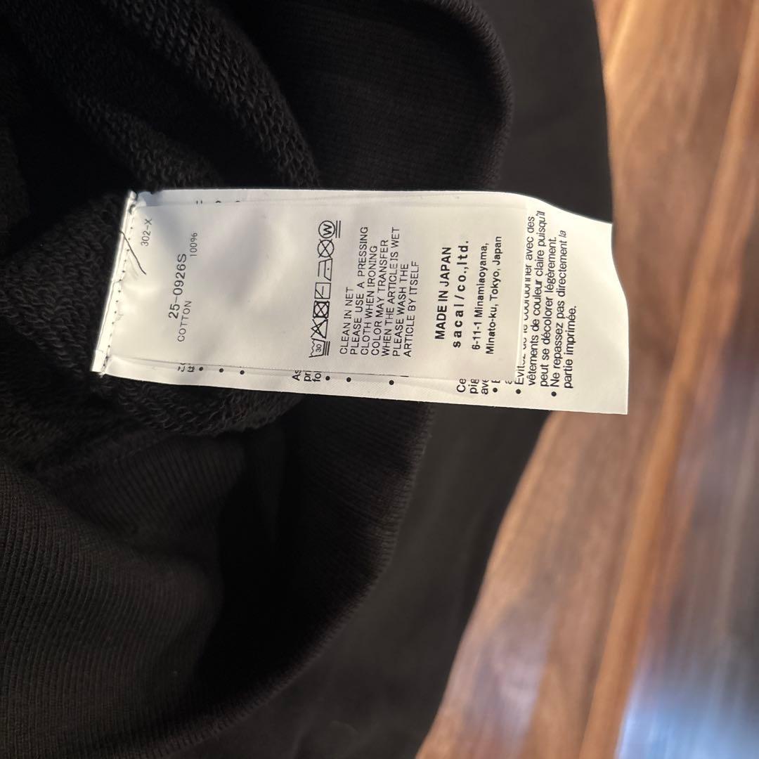 新品sacai x WTAPS 25SSPrint PulloverスウェットM