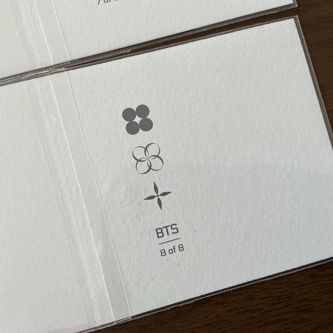BTS WINGS TOUR 韓国限定　ミニフォト　ユンギ　トレカ　コンプ
