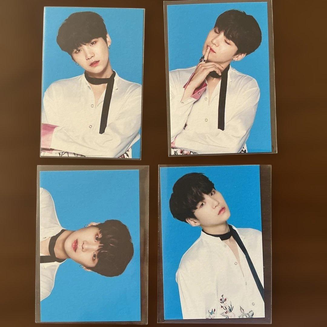 BTS WINGS TOUR 韓国限定　ミニフォト　ユンギ　トレカ　コンプ