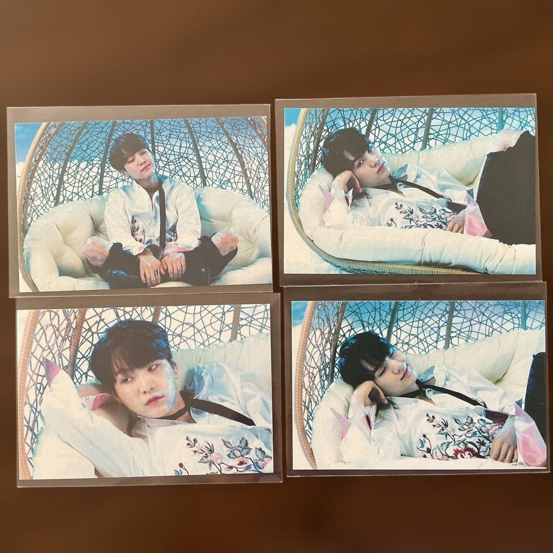 BTS WINGS TOUR 韓国限定　ミニフォト　ユンギ　トレカ　コンプ