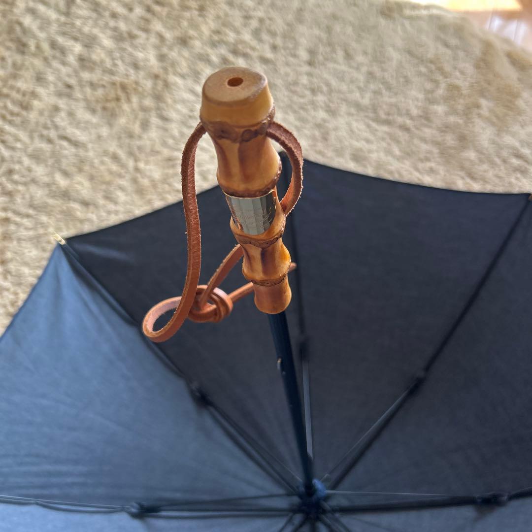 トラディショナル　ウェザーウェア　晴雨兼用 木製ハンドル