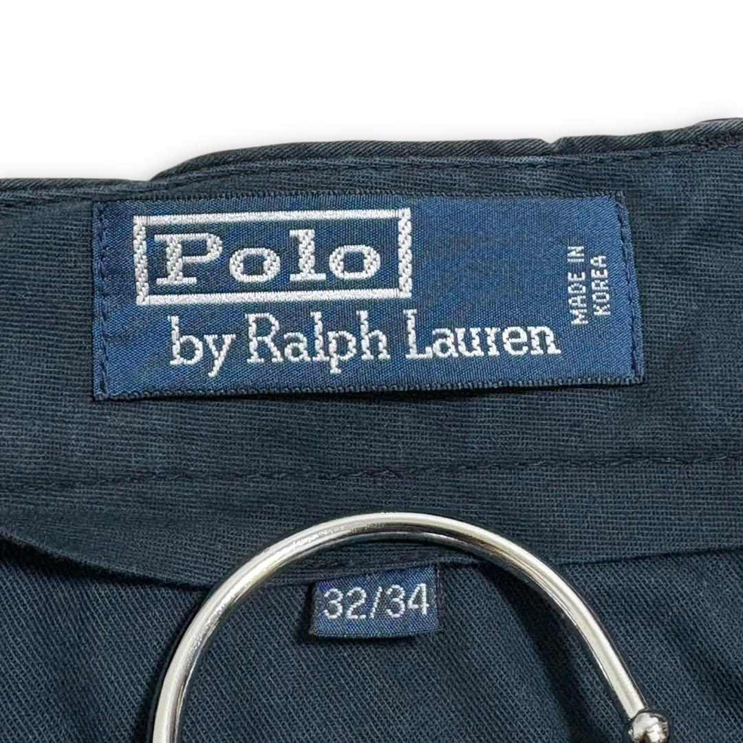 90s Polo by Ralph Lauren フリスコパンツ ブラック L