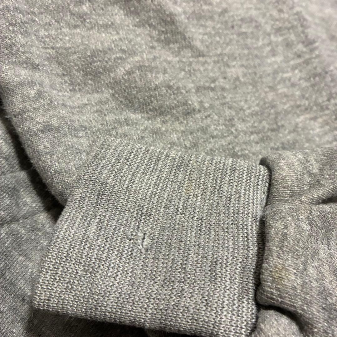70S USA製 Healthknit 裏サーマル ジップスウェット XXL