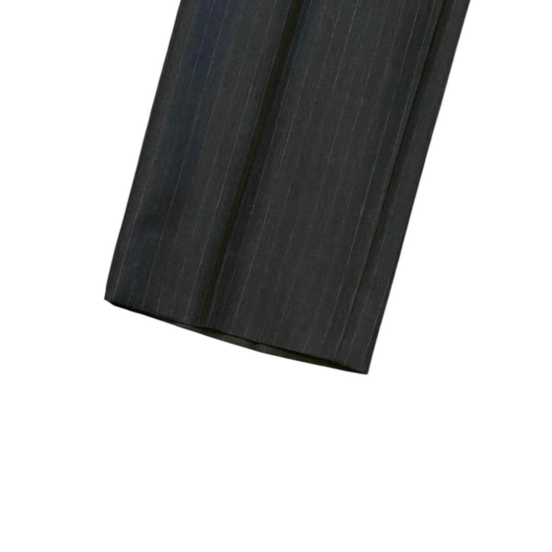 AURALEE BLUEFACED WOOL NARROW SLACKS パンツ