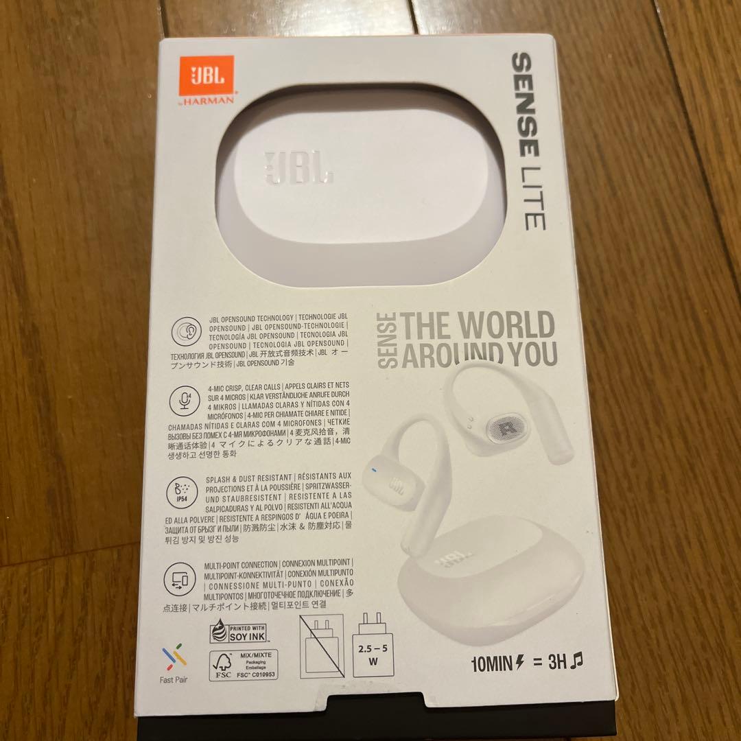 JBL SENSE LITE ワイヤレスイヤホン ホワイト