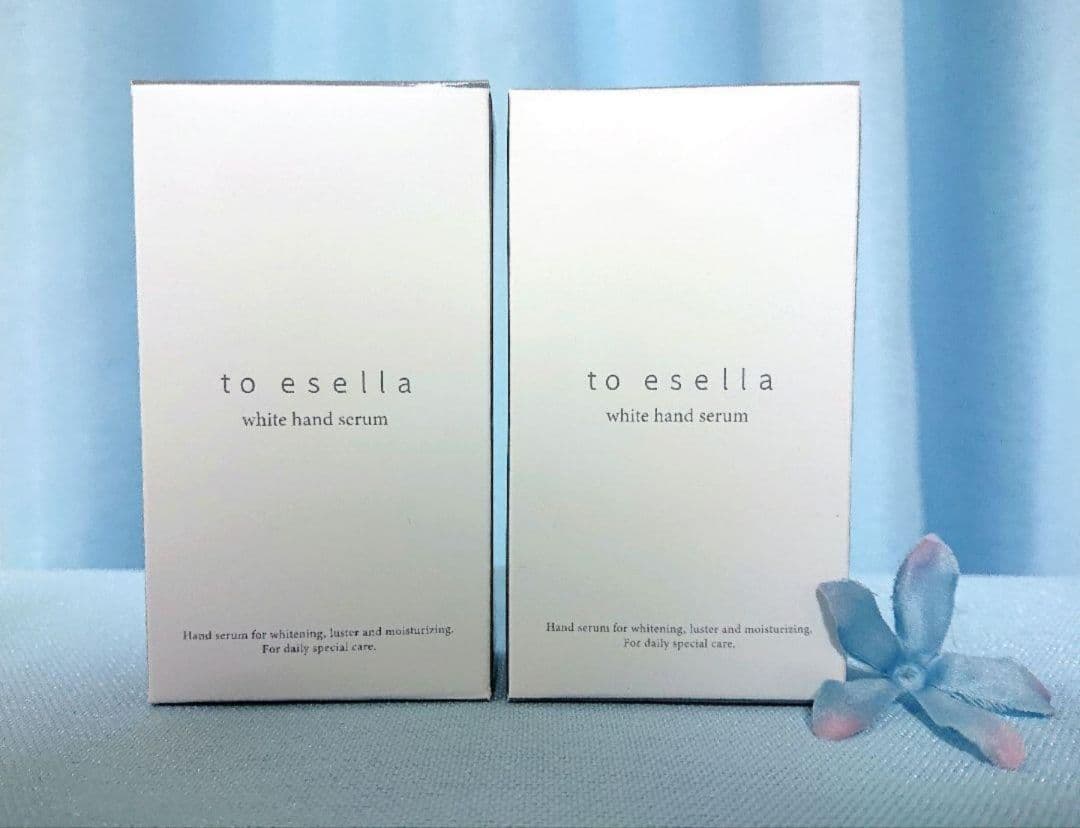to esella ホワイトハンドセラム × ２個