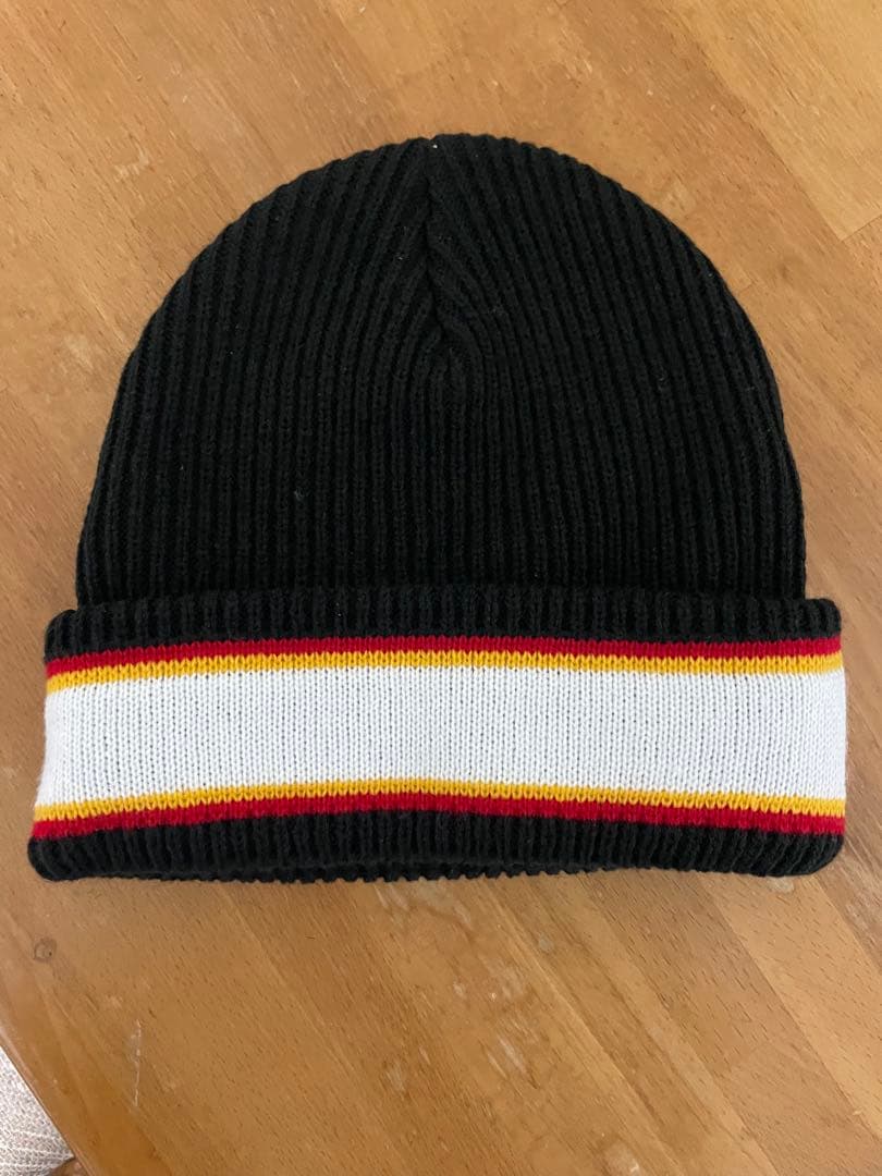 Supreme - Cuff Logo Beanie ニット帽・ビーニー 黒