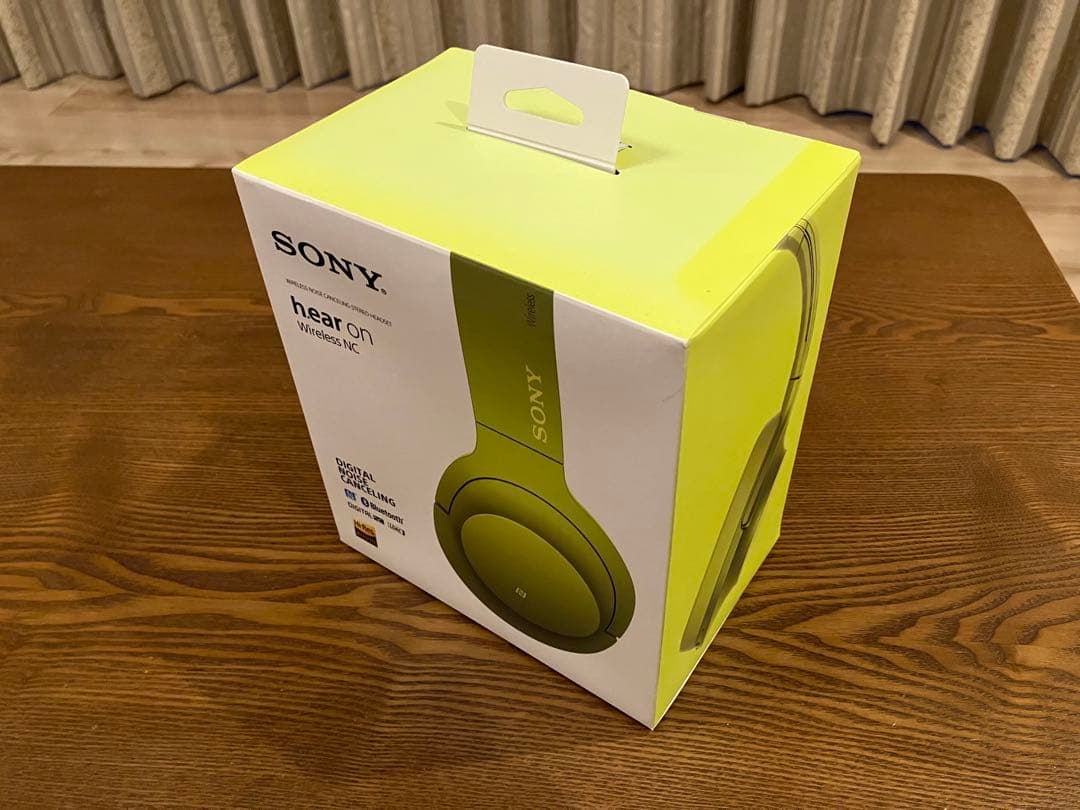 SONY hear on ワイヤレスヘッドホン ライトグリーン