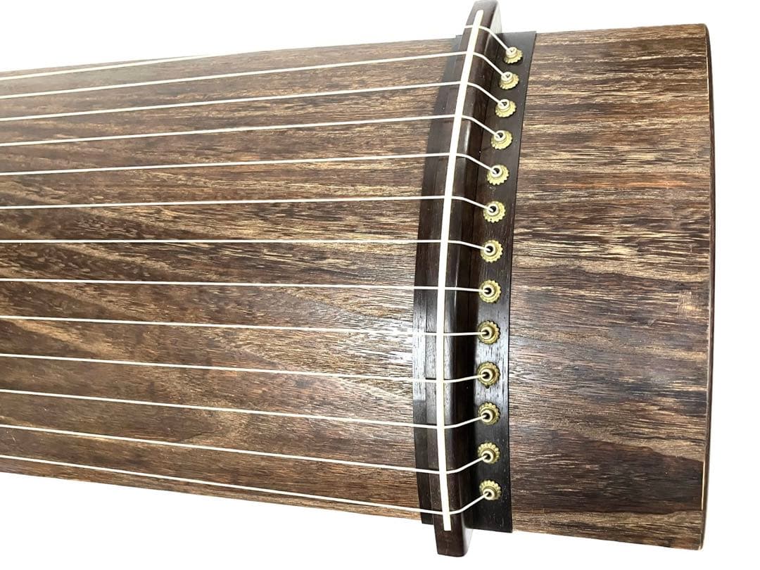 ◆和琴◆13弦琴 蒔絵あり183cm 琴柱／丸袋／琴カバー付き【引き取り大歓迎】