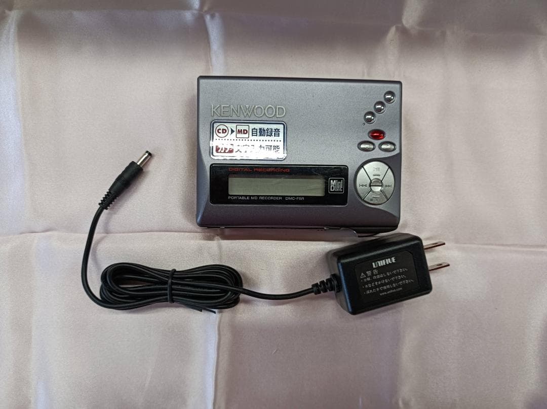 都《HCJJM》KENWOOD　ポータブル　MD　レコーダー　DMC-F5R