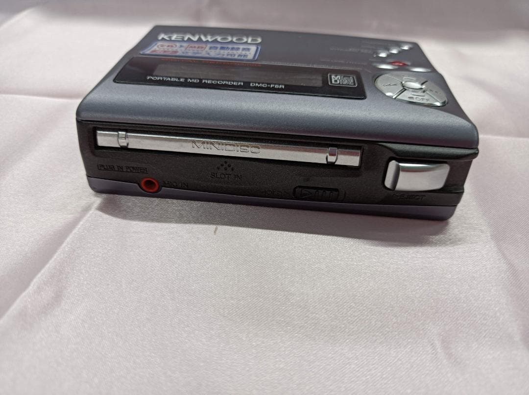都《HCJJM》KENWOOD　ポータブル　MD　レコーダー　DMC-F5R