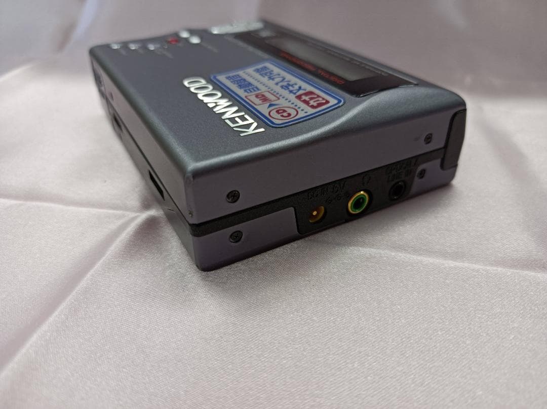 都《HCJJM》KENWOOD　ポータブル　MD　レコーダー　DMC-F5R