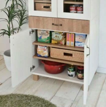 NITORI【新品】フレンチカントリー調キャビネット ホワイト